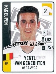 Cromo Yentl Van Genechten - Belgian Pro League 2022-2023 n. 119 - Panini
