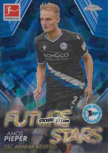 Cromo Amos Pieper - Bundesliga Chrome 2020-2021. Sapphire Edition n. FS-AP - Panini