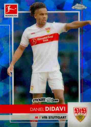 Cromo Daniel Didavi - Bundesliga Chrome 2020-2021. Sapphire Edition n. 90 - Panini