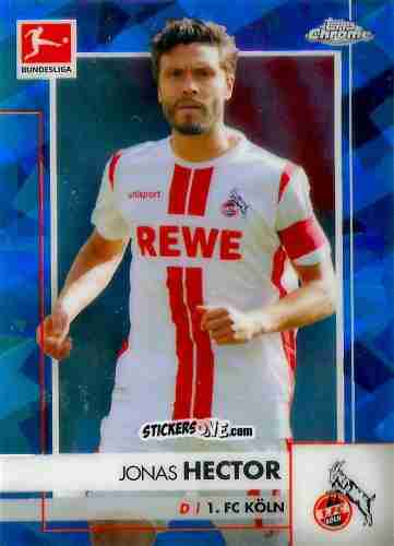 Figurina Jonas Hector - Bundesliga Chrome 2020-2021. Sapphire Edition n. 54 - Panini