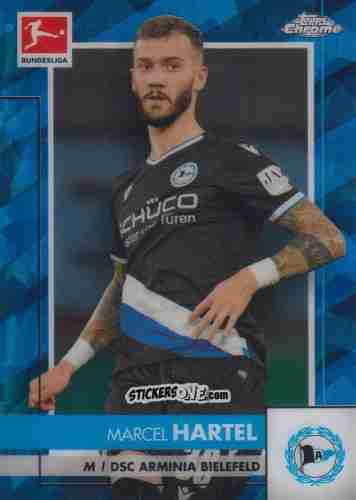 Cromo Marcel Hartel - Bundesliga Chrome 2020-2021. Sapphire Edition n. 18 - Panini