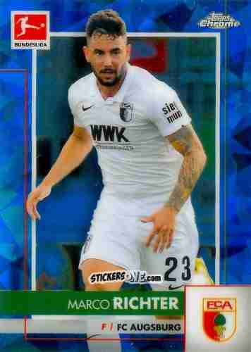 Figurina Marco Richter - Bundesliga Chrome 2020-2021. Sapphire Edition n. 1 - Panini