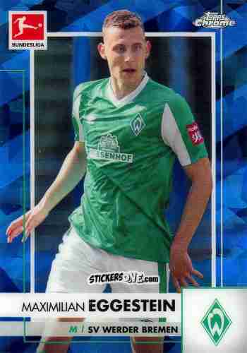 Cromo Maximilian Eggestein - Bundesliga Chrome 2020-2021. Sapphire Edition n. 28 - Panini