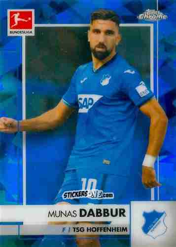 Cromo Munas Dabbur - Bundesliga Chrome 2020-2021. Sapphire Edition n. 49 - Panini