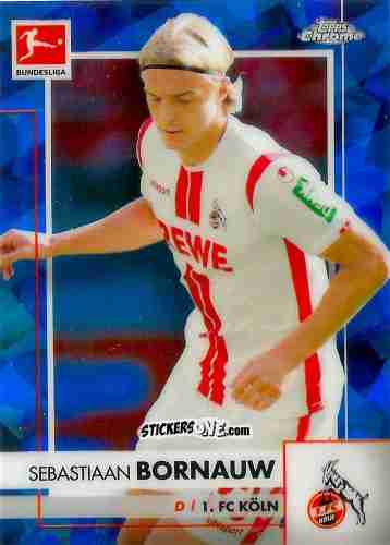 Sticker Sebastiaan Bornauw - Bundesliga Chrome 2020-2021. Sapphire Edition n. 50 - Panini