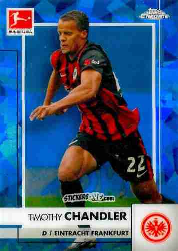 Sticker Timothy Chandler - Bundesliga Chrome 2020-2021. Sapphire Edition n. 35 - Panini