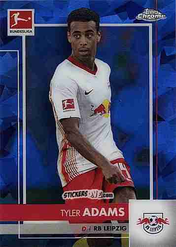 Cromo Tyler Adams - Bundesliga Chrome 2020-2021. Sapphire Edition n. 55 - Panini