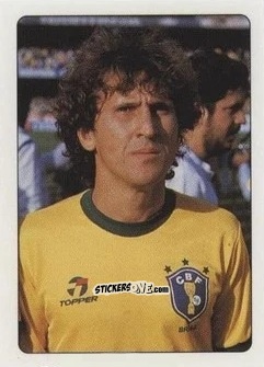 Sticker Zico - i 100 Re del Calcio 1998 n. 98 - Edigamma