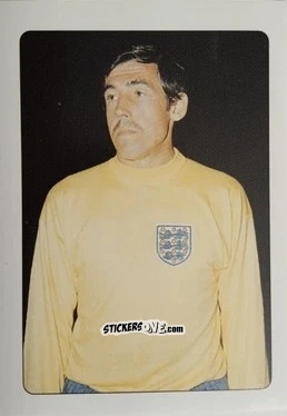 Sticker Gordon Banks - i 100 Re del Calcio 1998 n. 5 - Edigamma