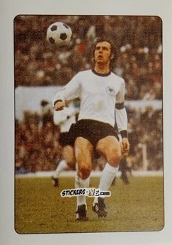 Cromo Franz Beckenbauer - i 100 Re del Calcio 1998 n. 8 - Edigamma