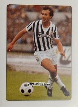 Sticker Antonio Cabrini - i 100 Re del Calcio 1998 n. 15 - Edigamma