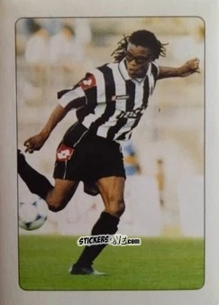 Figurina Edgar Davids - i 100 Re del Calcio 1998 n. 24 - Edigamma