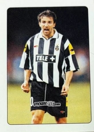 Sticker Alessandro del Piero - i 100 Re del Calcio 1998 n. 25 - Edigamma