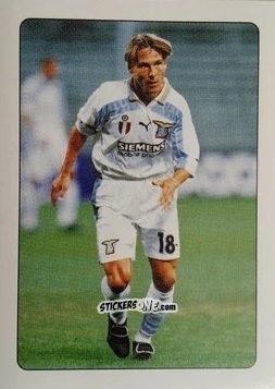 Sticker Pavel Nedved - i 100 Re del Calcio 1998 n. 63 - Edigamma