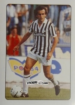 Figurina Michel Platini - i 100 Re del Calcio 1998 n. 71 - Edigamma
