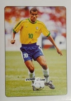 Cromo Rivaldo - i 100 Re del Calcio 1998 n. 76 - Edigamma