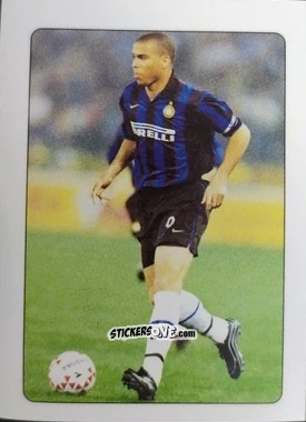 Sticker Ronaldo - i 100 Re del Calcio 1998 n. 80 - Edigamma