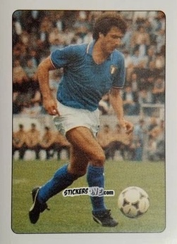Cromo Gaetano Scirea - i 100 Re del Calcio 1998 n. 86 - Edigamma