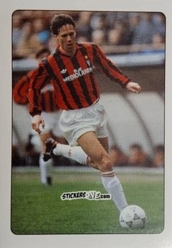 Figurina Marco van Basten - i 100 Re del Calcio 1998 n. 93 - Edigamma