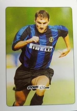 Sticker Cristian Vieri - i 100 Re del Calcio 1998 n. 96 - Edigamma