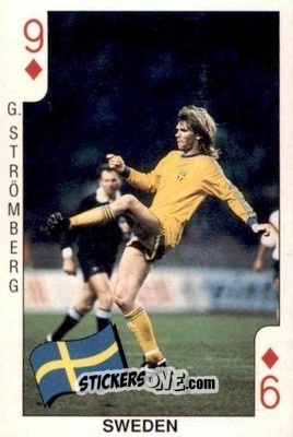 Figurina Glenn Peter Stromberg - World Cup 1990 n. D9 - DANDY GUM