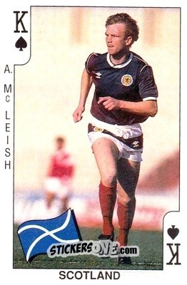 Cromo Alex McLeish - World Cup 1990 n. SK - DANDY GUM