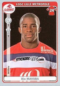 Figurina Rio Mavuba - FOOT 2011-2012 n. 192 - Panini
