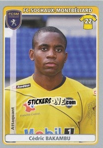 Figurina Cédric Bakambu - FOOT 2011-2012 n. 445 - Panini