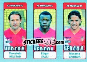 Figurina Thorstein Helstad / Edgar Salli / Marama Vahirua - FOOT 2011-2012 n. 605 - Panini
