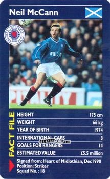 Figurina Sergio Porrini - Rangers 2000-2001 n. 19 - Top Trumps