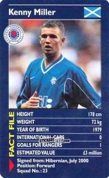 Figurina Fernando Ricksen - Rangers 2000-2001 n. 21 - Top Trumps