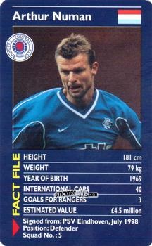 Figurina Rod Wallace - Rangers 2000-2001 n. 24 - Top Trumps