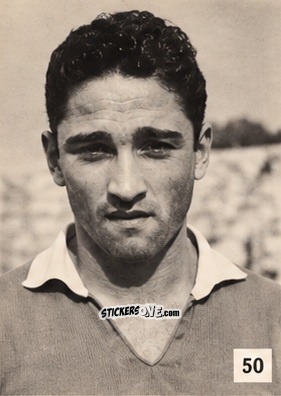 Sticker Vitali - L' album Dello Sport Calcio 1953 n. 50 - ADRIANA
