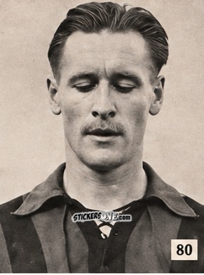 Sticker Liedholm - L' album Dello Sport Calcio 1953 n. 80 - ADRIANA