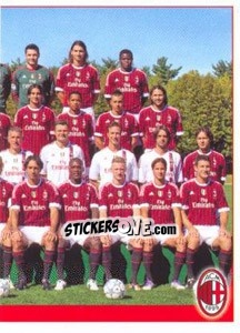 Cromo Squadra/2 (Milan) - Calciatori 2011-2012 n. 295 - Panini