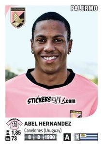 Figurina Abel Hernandez - Calciatori 2011-2012 n. 383 - Panini