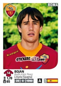 Cromo Bojan Krkic - Calciatori 2011-2012 n. 429 - Panini
