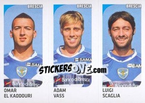 Cromo Omar El Kaddouri / Adam Vass / Luigi Scaglia - Calciatori 2011-2012 n. 509 - Panini