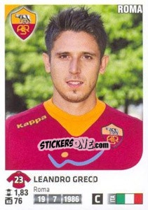 Cromo Leandro Greco - Calciatori 2011-2012 n. Ag106 - Panini