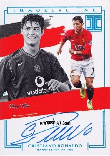 Figurina Cristiano Ronaldo - Impeccable Premier League 2020-2021 n. IM-CR7 - Panini