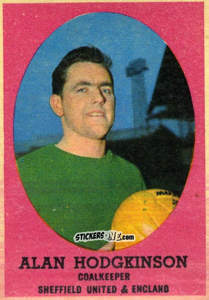 Cromo Alan Hodgkinson - Bazooka 1962 n. 16 - A&BC