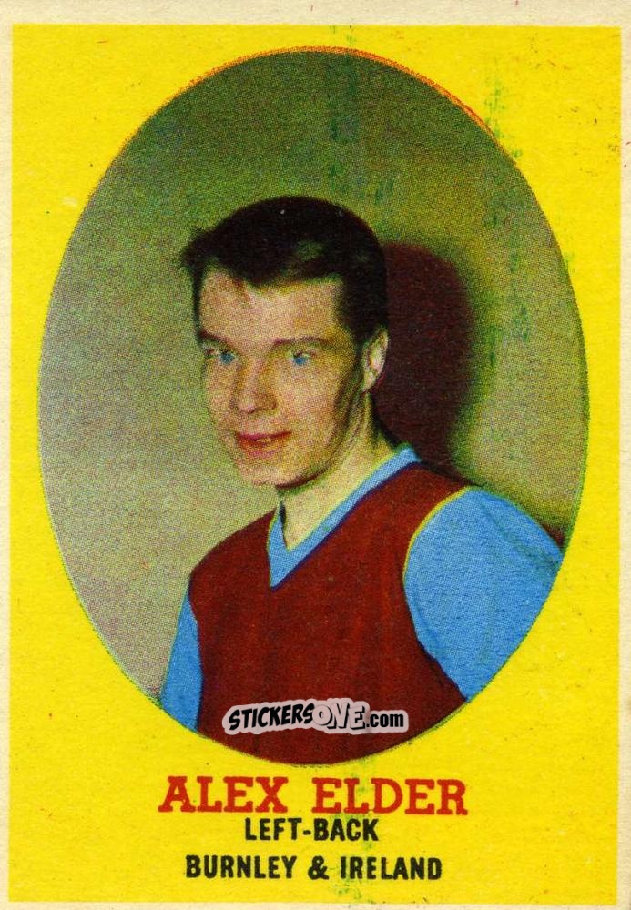 Cromo Alex Elder - Bazooka 1962 n. 41 - A&BC