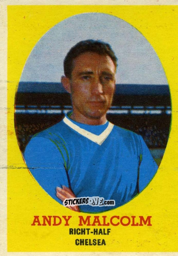 Cromo Andy Malcolm - Bazooka 1962 n. 69 - A&BC