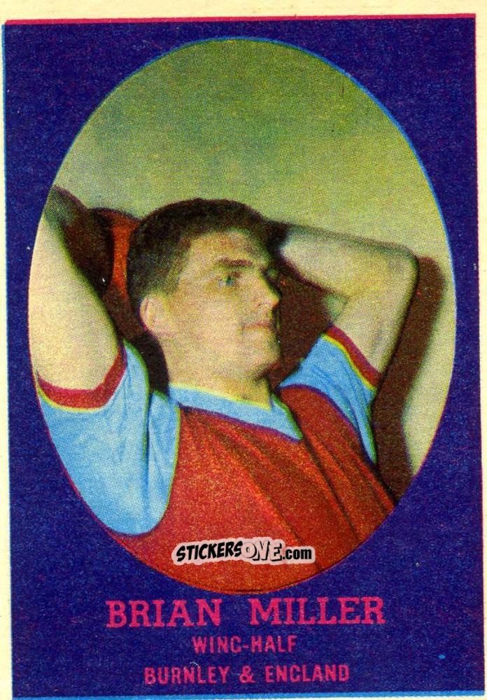 Sticker Brian Miller - Bazooka 1962 n. 54 - A&BC