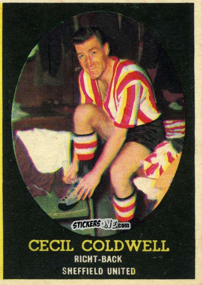 Cromo Cecil Coldwell - Bazooka 1962 n. 57 - A&BC