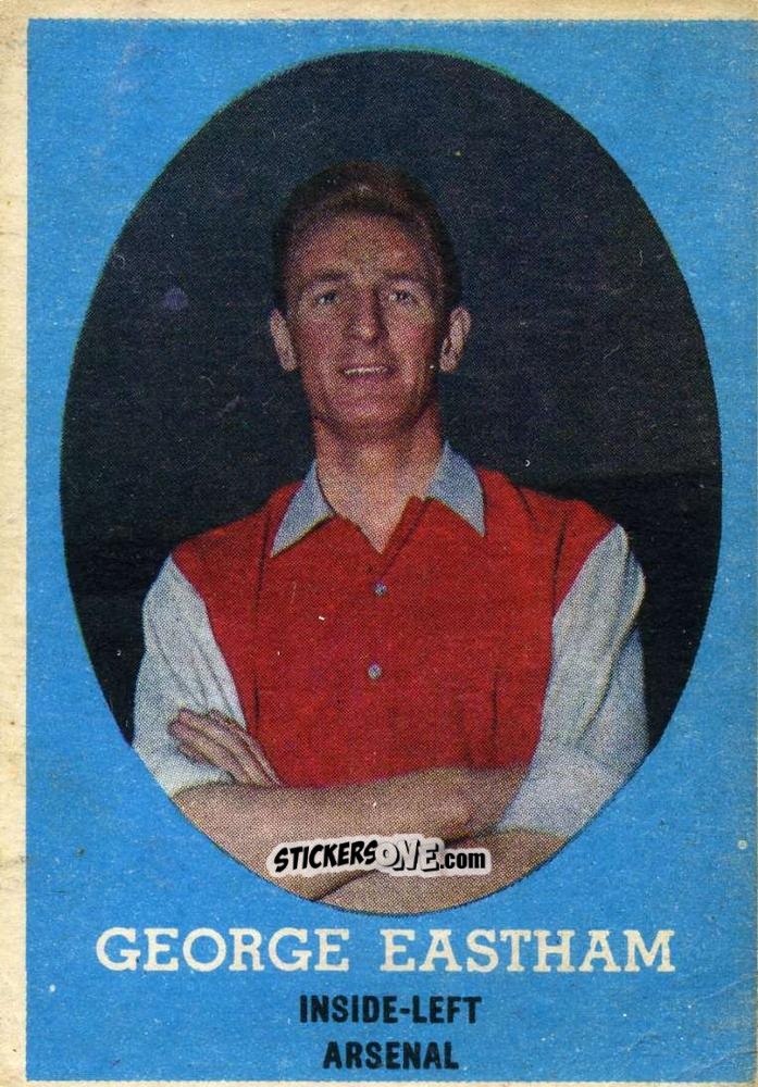 Sticker George Eastham - Bazooka 1962 n. 1 - A&BC