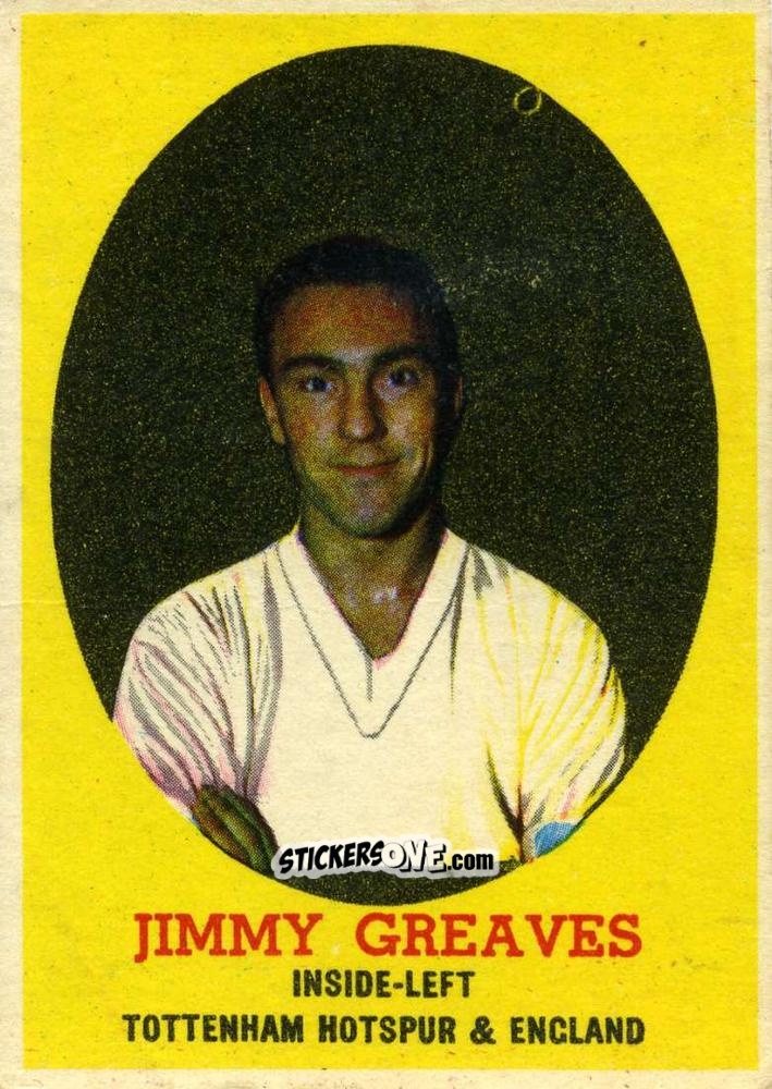 Cromo Jimmy Greaves - Bazooka 1962 n. 66 - A&BC