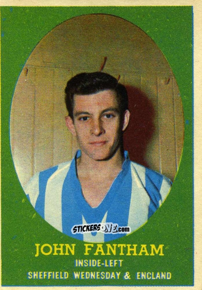 Cromo John Fantham - Bazooka 1962 n. 58 - A&BC