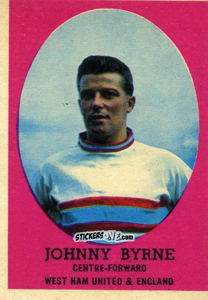 Figurina Johnny Byrne - Bazooka 1962 n. 78 - A&BC