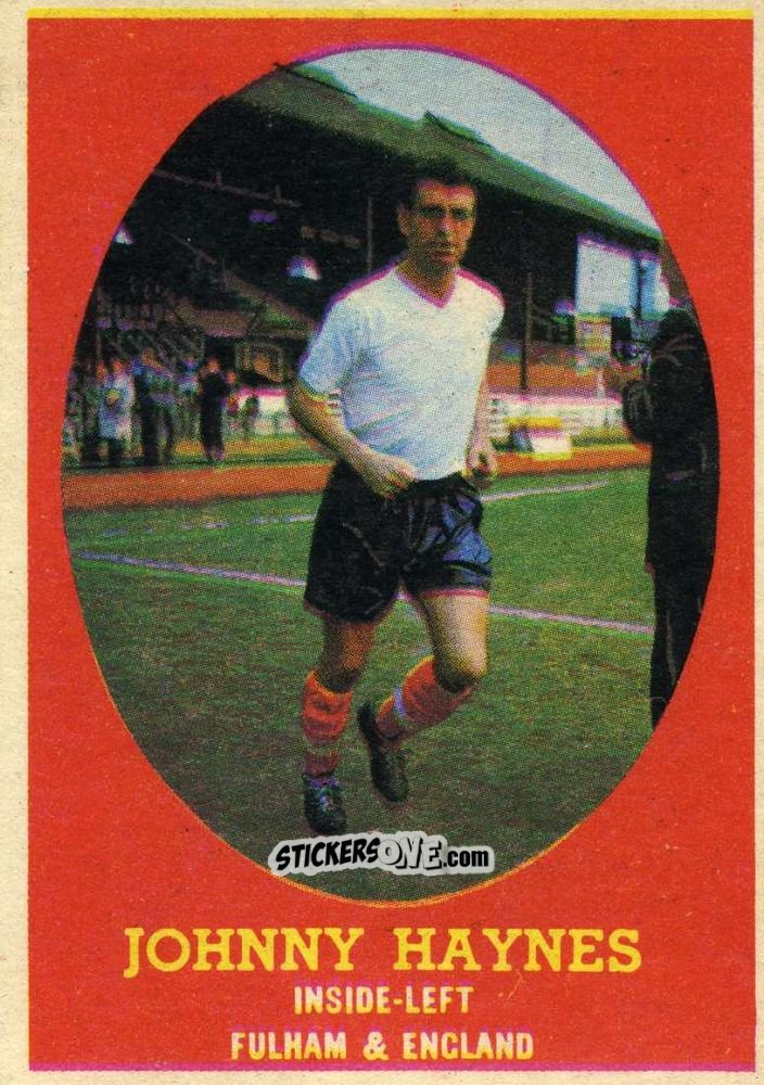 Figurina Johnny Haynes - Bazooka 1962 n. 11 - A&BC
